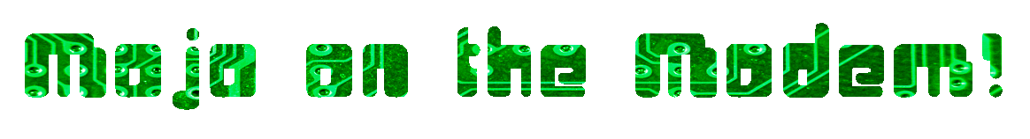 A header that says "Mojo on the Modem!"